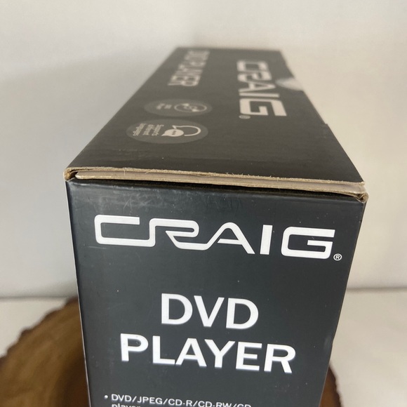 Craig CVD512A Compact DVD Player w/ Remote DVD/DVD-R/DVD-RW/JPEG/CD-R/CD-RW/CD - Picture 12 of 12